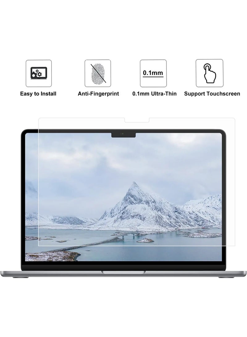 1Pack Anti Glare Screen Protector Compatible with MacBook Air 13.6/13'' (2022-2026, M2/M3/M4/M5) ,Matte Anti Glare Film, Anti Scratch Protector for Mac 13inch - Image 1